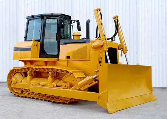 China Semi Rigid Suspended Crawler Bulldozer , Power Shift  Road Construction Mining Dozer supplier
