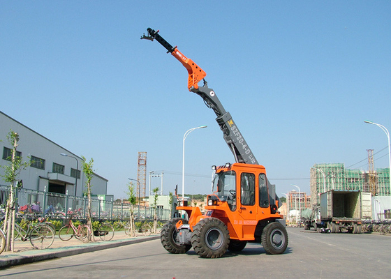 China Astern Radar Telescopic Boom Forklift For Construction Spots / Ports / Public Works supplier