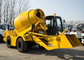 3000L Mixing Capacity Self - Loading Concrete Mixer Machine For Concrete Mixing Works supplier