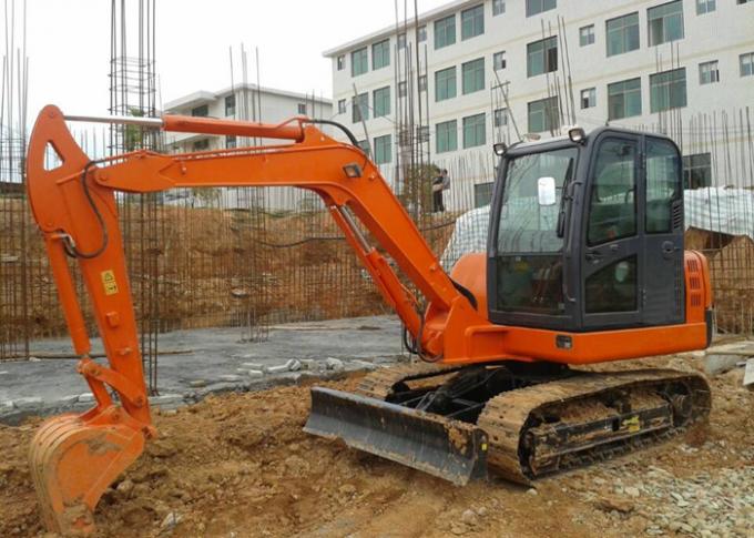 45.3KW Diesel Engine Heavy Equipment Excavator , Hydraulic Attachments Excavators