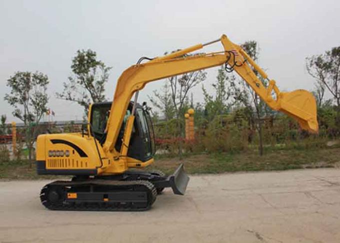 Durability SC80.8 8 Ton Excavator Rental Mounted With 0.34m3 Bucket