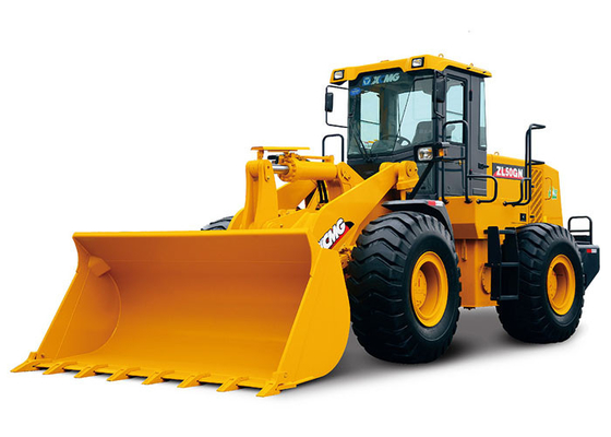 China Z Bar Linkage ZL50G Compact Utility Front End Loader for Garden Tractor 18t Operating Weight supplier