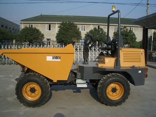 China 1500L Skip Capacity Hydraulic Tipping Hopper Concrete  3 tons Dumper with Diesel Engine supplier