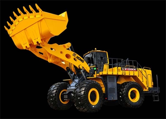 China Low Emission Cummins Engine Heavy Front End XCMG Wheel Loader LW1200KN supplier