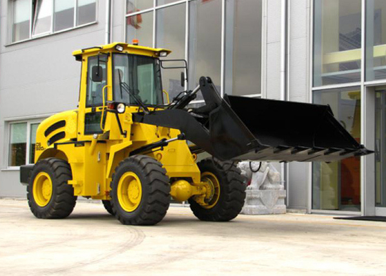 China 2T Load Weight Hydraulic Wheel Loader with Power Shift and Electric Shift Optional Transmission supplier