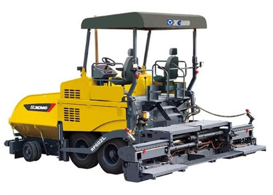 China Concrete Asphalt Paver Machine With 150mm Paving Thickness Electric Auto Leveling System supplier