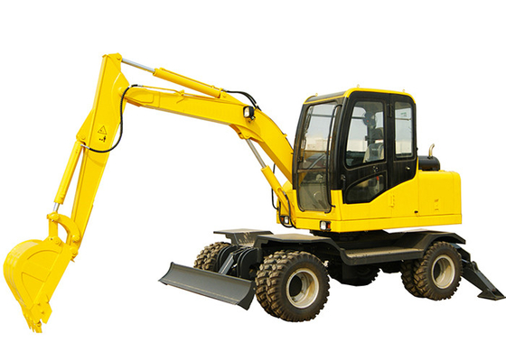 China Hydraulic Wheel Loader Excavator for Rural Reconstruction / City Greening / Mining Use Ditches supplier