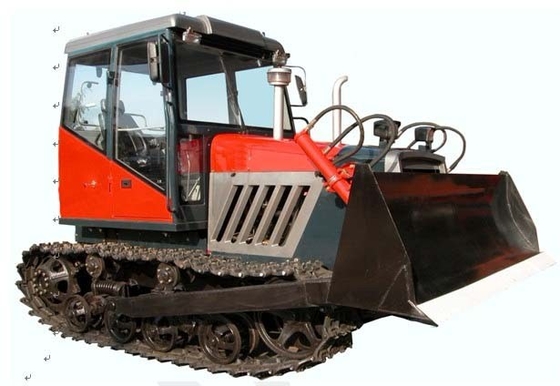 China Diesel Engine Steel / Rubber Track Mini Crawler Bulldozer for Agriculture Use supplier