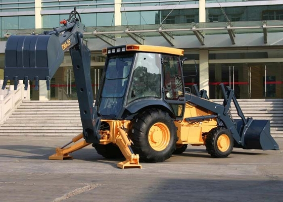 China Cummins Diesel Engine Construction Backhoe	, 1.0m3 Loading Capacity Tractor Front Loader supplier