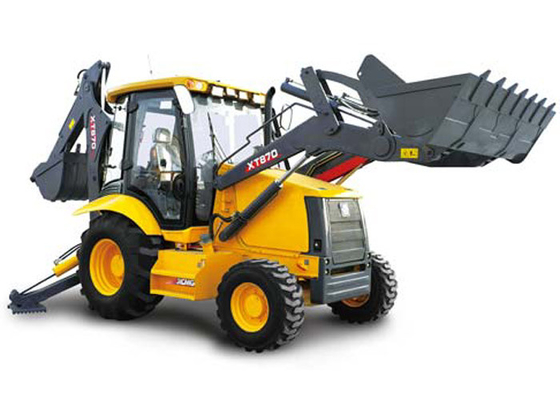 China Construction Project Big Compact Tractor Loader Backhoe 21 Mpa Max Systemic Pressure supplier