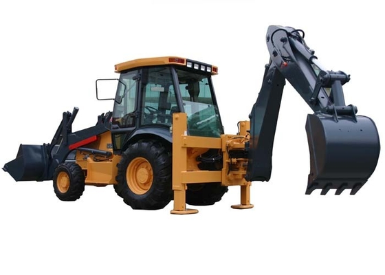 China 74KW Power Tractor Backhoe Loader 620CH For Construction Project 1.0m3 Loading Capacity supplier