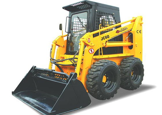China 4WD All Wheel Steer Skid Steer With Bobcat Attachments Operating Weight 3240kg 60HP Power supplier