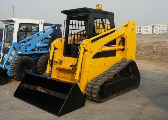 China Direct Injection 4 Stroke Diesel Engine Tracked Skid Steer , Crawler Compact Skid Steer supplier