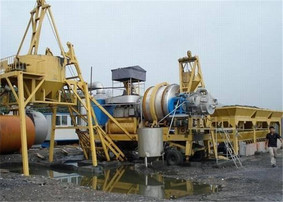 China Auto Manual Switchable Mobile Asphalt Mixing Plant for Bitumen / Aggregate Material supplier