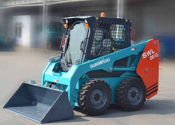 China 40KW Power Middle Skid Steer Equipment SUNWARD Brand Full Hydraulic System supplier