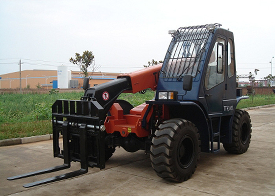 China 12500KG Operating Weight​ Telescoping Boom Forklift , 5 Ton 10M Extended Boom Forklift supplier