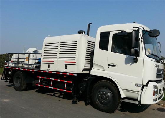 China Large Displacement Pportable Cconcrete Pump With 174KW Engine Power 32 MPa Main pump supplier