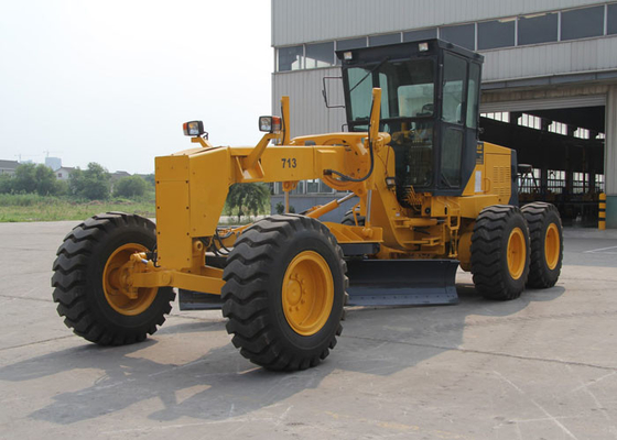 China 130HP 713H grader heavy equipment , road maintainer grader 12000KG Operating Weight supplier