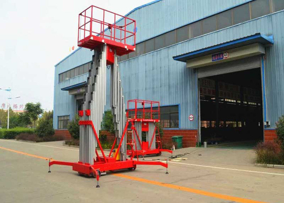 China 6M - 12M Hydraulic Boom Lift , mobile aerial platform 200KG Rated Capacity supplier