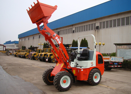 China SWM612 small Garden Front End Wheel Loader 1.2t  Loading weight supplier