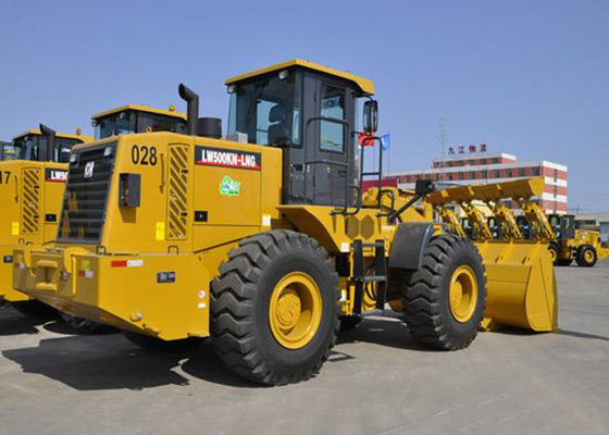 Compact Truck Loader With LNG Weichai Engine , 5t 3CBM Bucket  XCMG Tractor Front End Loaders supplier