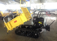Mechanical Transmission Case Concrete Dumper , Auto Turning Powered Wheelbarrow Tracked  supplier