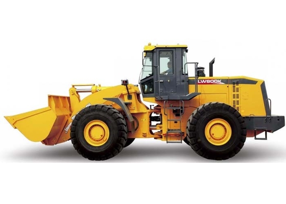 Electromagnet Positioning Front End Wheel Loader , Dual Pump Heavy Wheel Loader supplier