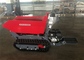 Building Construction Mini Dumper Hire , 800kg Loading Capacity Powered Mechanical Wheelbarrow supplier