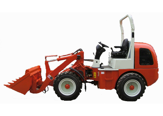 1000 kg Rated load 0.5M3 Bucket Mini Front End Wheel Loader ZL10F with Quick Coupler supplier