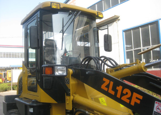 0.6 CBM Rated Bucket Front End Wheel Loader , 37KW Rated Power Four Wheel Loader supplier