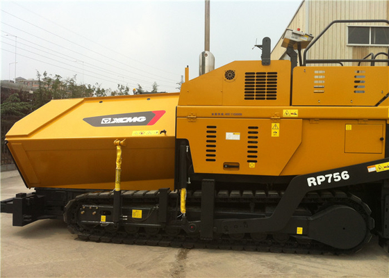 140KW Diesel Engine XCMG Concrete Asphalt Paver Machine With 330mm Pacing Thickness supplier
