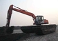 Big Torque Travelling Heavy Equipment Excavator with Tracked Pontoon Structure supplier