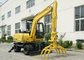 Hydraulic Wheel Loader Excavator for Rural Reconstruction / City Greening / Mining Use Ditches supplier