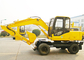 Hydraulic Wheel Loader Excavator for Rural Reconstruction / City Greening / Mining Use Ditches supplier