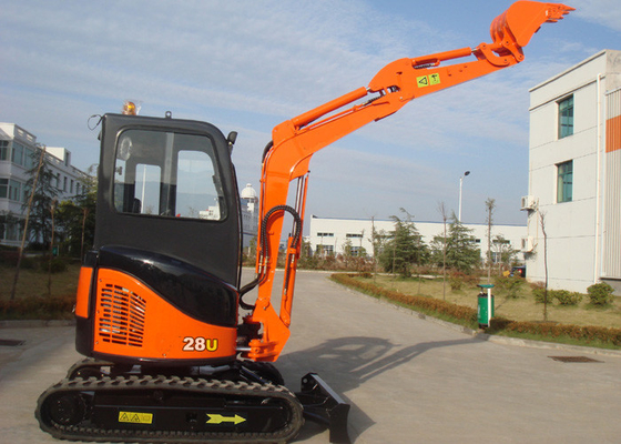 3 Cylinders Excavator Equipment Rental , Yanmar Diesel Engine Mini Tractor Excavator supplier