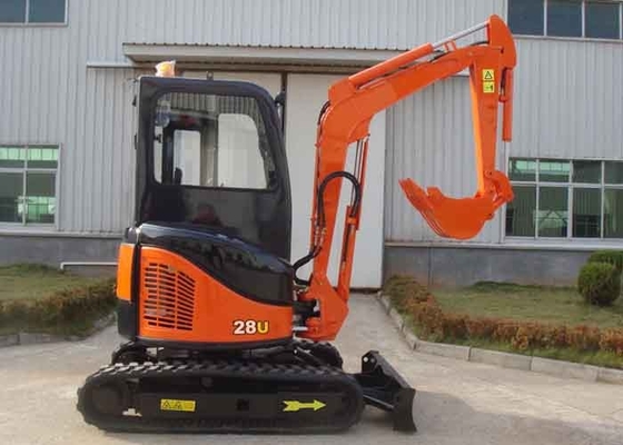 3 Cylinders Excavator Equipment Rental , Yanmar Diesel Engine Mini Tractor Excavator supplier