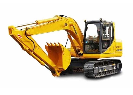 Hydraulic Heavy Equipment Excavator SC130.8 With Closed Cab 82KW Cummins Diesel Engine supplier