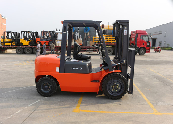 3M Lifting Height 4 Ton Industrial Forklift Truck for Loading Transportation supplier