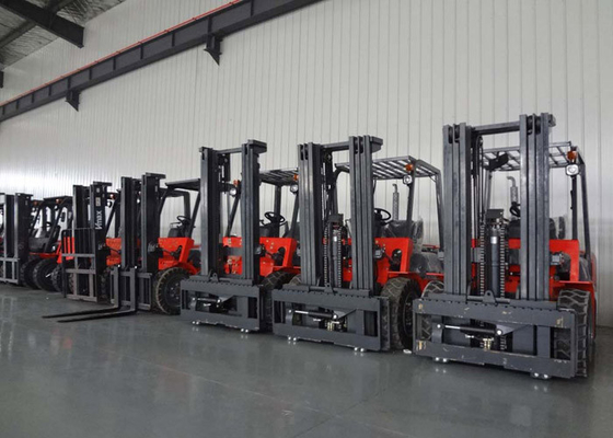3M Lifting Height 4 Ton Industrial Forklift Truck for Loading Transportation supplier