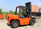 Heavy Duty Driving Axle Diesel Powered 6 Ton Warehouse Forklift Trucks 1220 * 150 * 55 mm Fork Size supplier