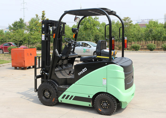 Electric Battery Operated Industrial Forklift Truck With 3000MM Lifting Height 3950KG Operating Weight supplier