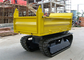 Air Cooler System Concrete Dumper ,  1000kgs Mini Hydraulic Powered Wheelbarrow supplier