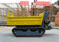 Honda Gasoline Engine 1000kgs Tracked Concrete Dumper For Site Works CE / SGS / ISO supplier