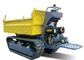 1 tons Crawler Mini Tracked  Dumper With Hydraulic Pump Stepless Speed Changes supplier