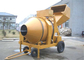 500L Diesel Engine Mobile Concrete Mixer Machine With Mechanic Transmission And Hydraulic Tipping system supplier