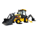 Synchromesh Mechanical Shift Tractor Backhoe Loader for Road Construction supplier