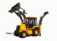 Cummins Diesel Engine Big Compact Tractor with Backhoe 82KW Power Low Maintenance supplier