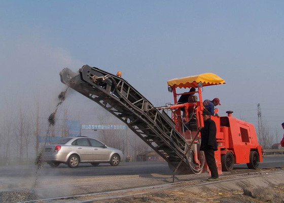 Multi Disc Brake Pavement Grinder Machine , Depth Control Asphalt Concrete Milling Equipment supplier