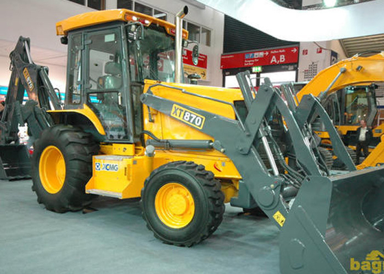 Construction Project Big Compact Tractor Loader Backhoe 21 Mpa Max Systemic Pressure supplier