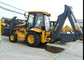 Middle Tractor Backhoe Loader  With 60KW Power 1.2m3 Loading Capacity  XT860 supplier